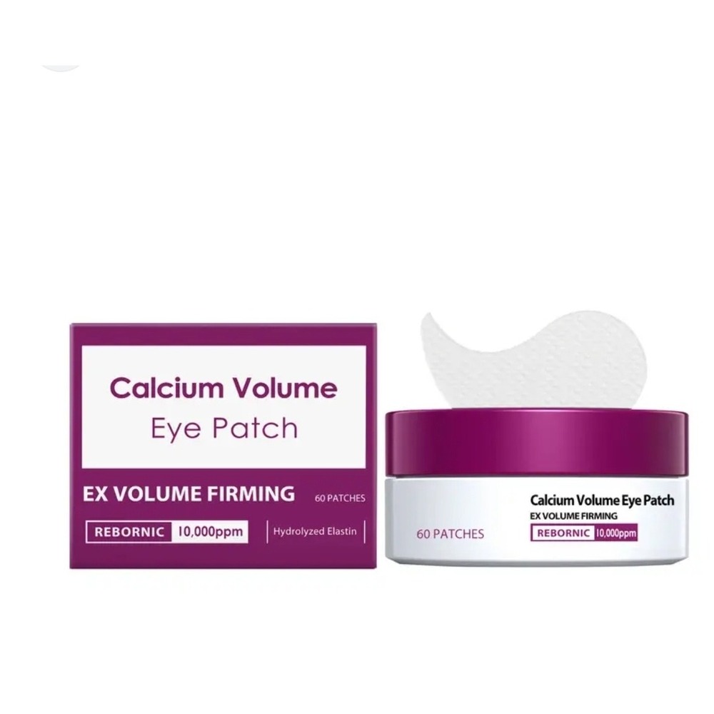 Calcuim Volume Under Eye Patches With Collagen & Hyaluronic Acid, 60 Patches new